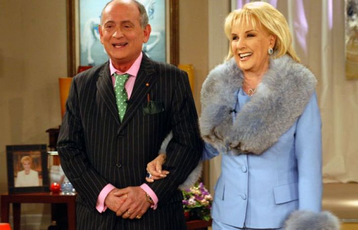 Chiche Gelblung y MIrtha Legrand, distanciados.&nbsp;