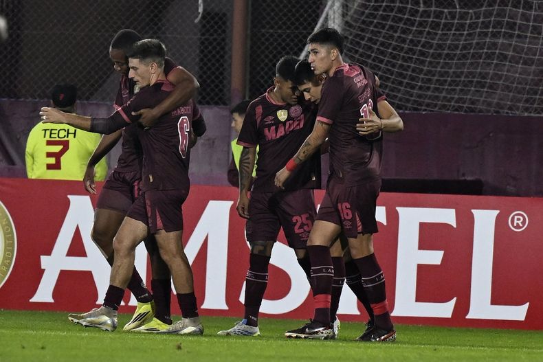 Lanús se ubica segundo en el Grupo G de la Copa Libertadores.