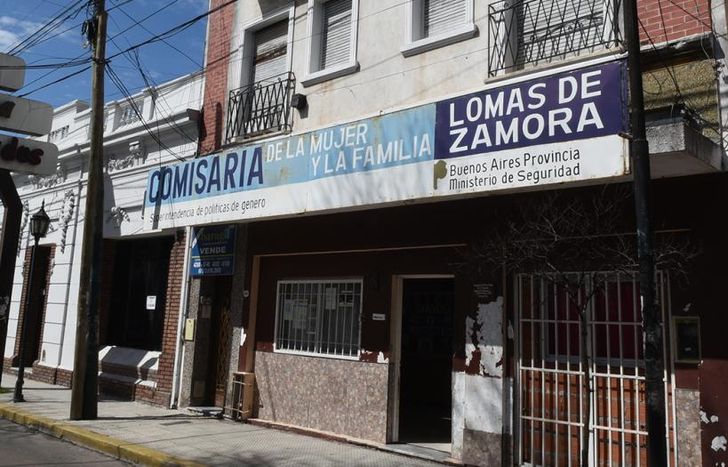 La denuncia fue hecha en la Comisaría de la Mujer y Familia de Temperley.