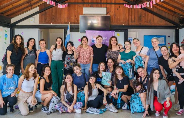 Un trabajo colectivo de las socias del club.