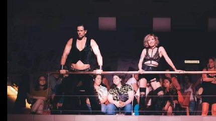 DIEGO RAMOS Y GLORIA CARRÁ, EN ACCIÓN.