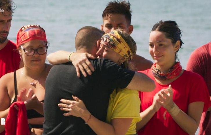 El llanto de una sobreviviente de Cromañón en Survivor.