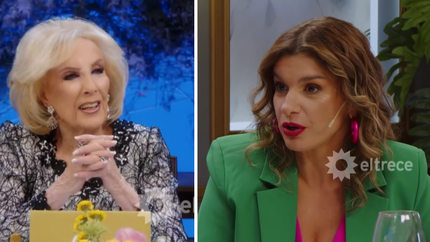Dalia Gutmann le hizo un reproche en vivo a Mirtha Legrand. Dalia Gutmann le hizo un reproche en vivo a Mirtha Legrand.