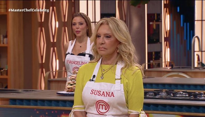 Susana Roccasalvo en MasterChef Celebrity. 