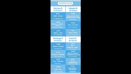 la 15° fecha de la superliga