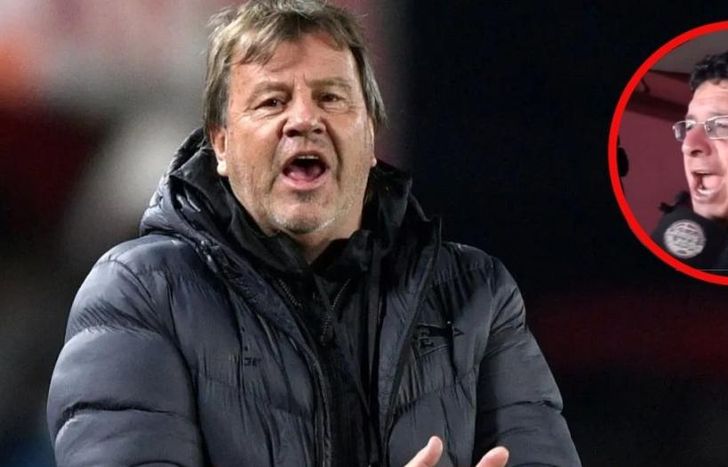 El relator atacó con dureza al DT.