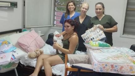 Laian Eliel nació pasadas las 05.35 y pesó 2 kilos 980 gramos.