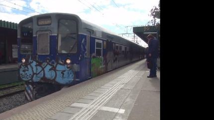 el jagüel: con un video reclaman que en la estacion de tren no hay rampas de acceso para discapacitados