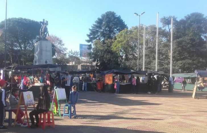 La feria está todo el fin de semana largo.