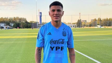 Dylan Aquino anotó el último tanto de la goleada ante Bolivia. Dylan Aquino anotó el último tanto de la goleada ante Bolivia.