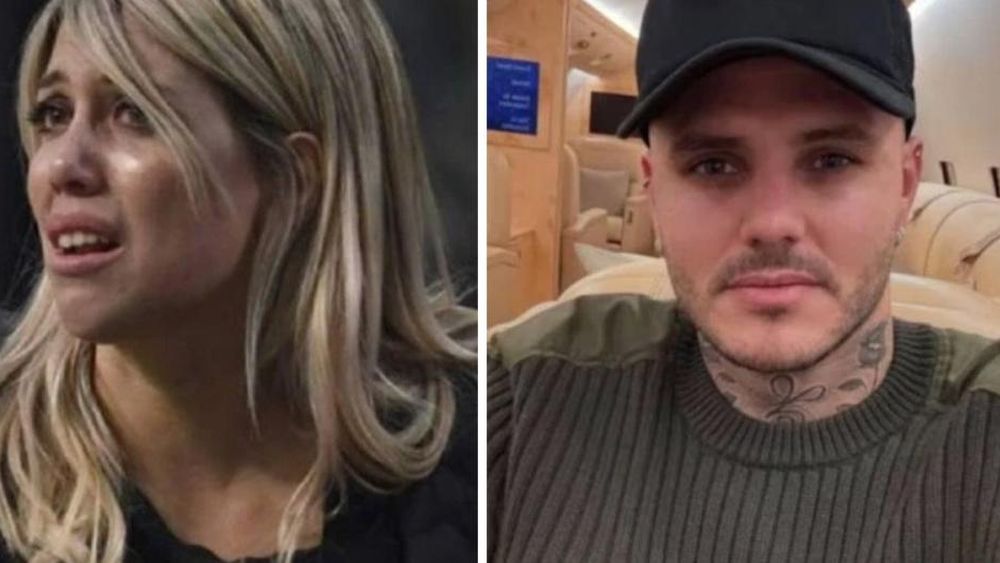 Wanda Nara y Mauro Icardi.
