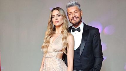 Milett Figueroa y Marcelo Tinelli.