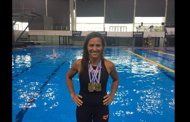 En Parque Roca, se llenó de medallas.