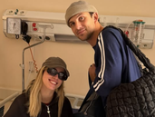 Denisse González y su novio Bautista Mascia.&nbsp;