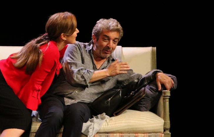 Andrea Pietra y Ricardo Darín, en escena.