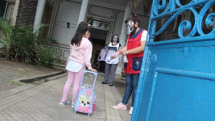 Volver al cole después de un año.