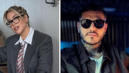 Wanda Nara y Mauro Icardi, en medio de un escándalo.