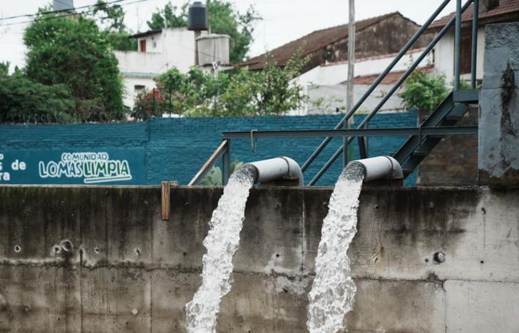Se realizaron tareas de limpieza y asistencia tras la tormenta en Lomas.