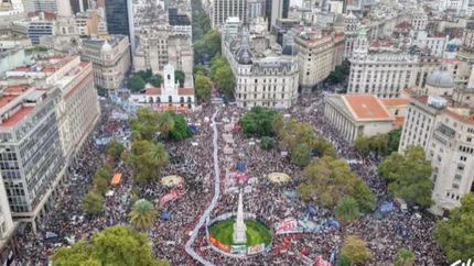los duros documentos leidos en plaza de mayo