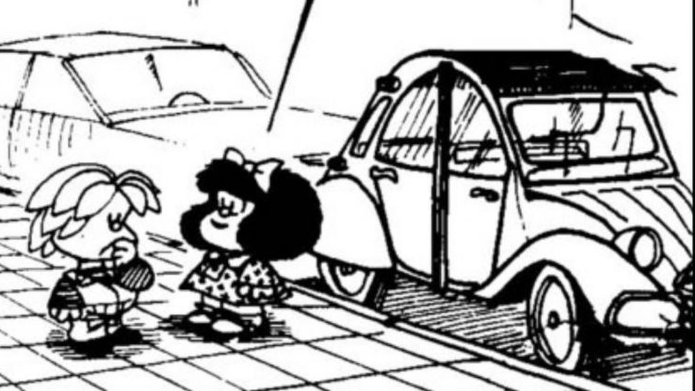 El Citroën del papá de Mafalda