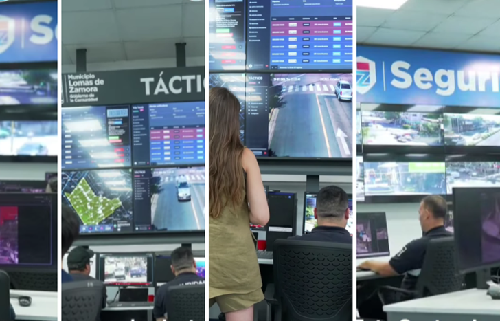 En el Centro de Operaciones de Lomas de Zamora se encuentra el área de Análisis Criminal