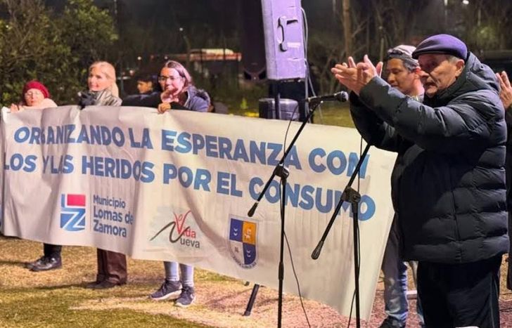 Se hizo una nueva edición de la marcha de antorchas en Fiorito.