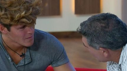 Marcos y su papá.