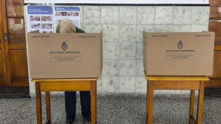 Hasta el corte de las 15, votó el 41% del padrón electoral.