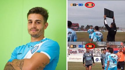 un ex los andes se hizo viral por una insolita expulsion