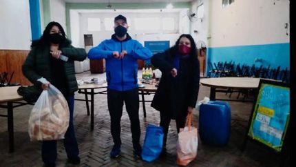 arrancaron en lomas las colectas por el dia del nino