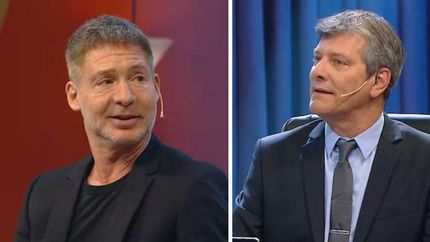 Adrián Suar y Mario Pergolini.