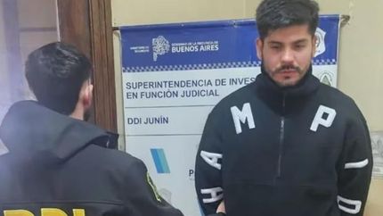 Lucas Acosta, ex Lanús, fue detenido por violencia de género.