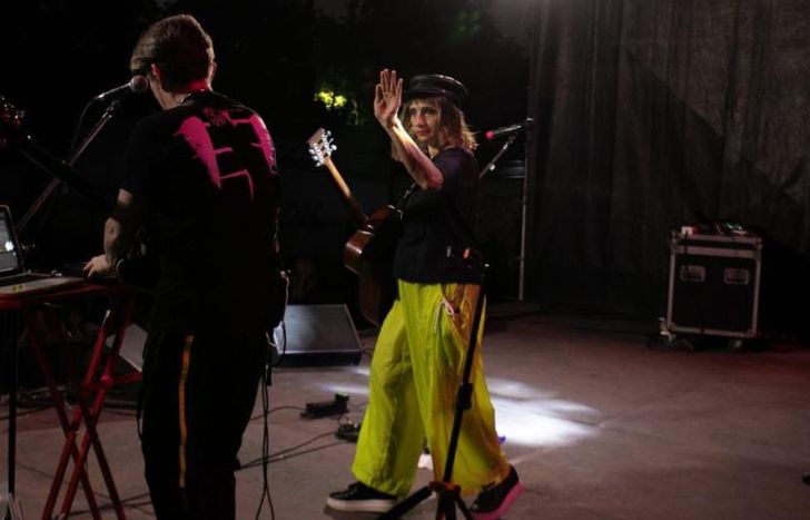 Hilda Lizarazu presente en Lomas.