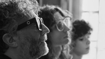 Fito Páez, Iván Hochman y Gaspar Offenhenden.