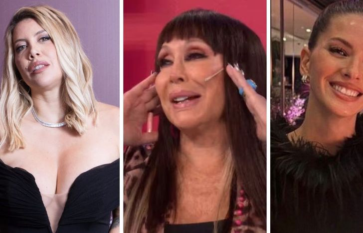 Moria Casán habló de Wanda Nara y la China Suárez.&nbsp;