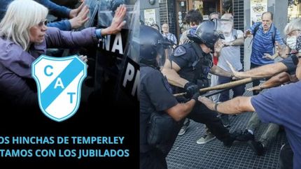 hinchas de los equipos de sur llaman a apoyar a los jubilados