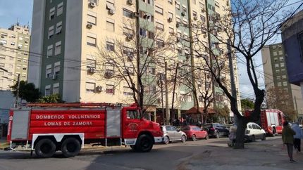 El incendio ocurrió en el 10º piso.