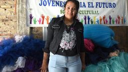 Romina continúa trabajando por los vecinos.