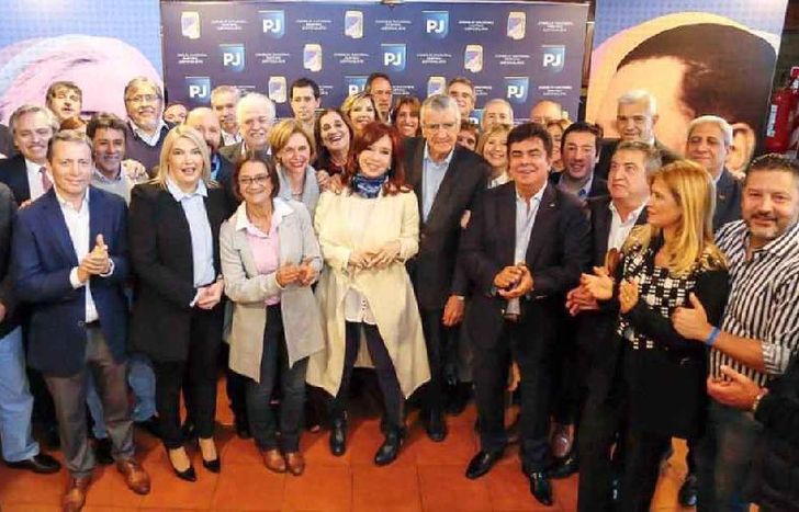 Cristina participó de la cumbre del PJ el martes pasado.