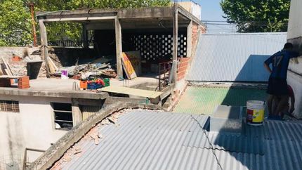 Reparan los techos del Jardín N°903.