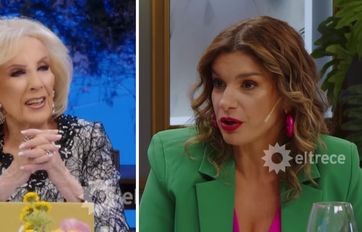 Dalia Gutmann le hizo un reproche en vivo a Mirtha Legrand.&nbsp;
