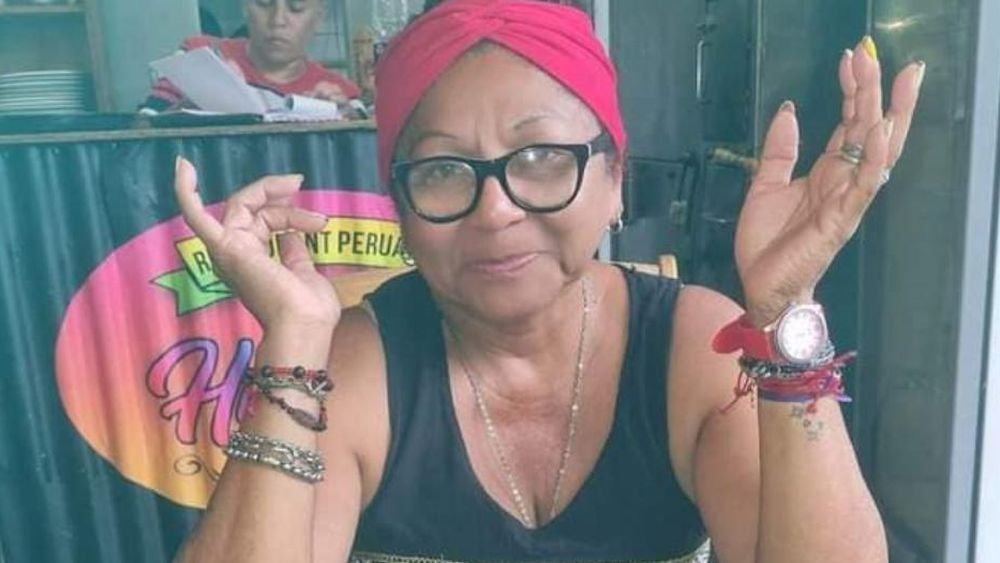 Flor de María es oriunda de Perú y vive en Lomas.