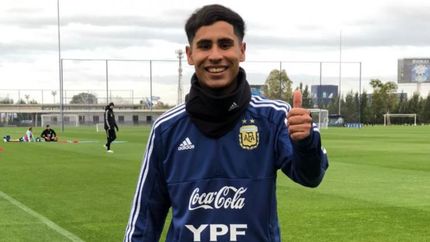 Diario La Unión | Facundo en Ezeiza, cumpliendo un sueño representando a Brown.