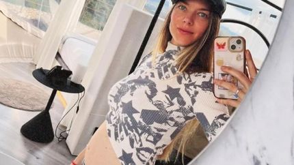 Laura está en el cuarto mes de embarazo.