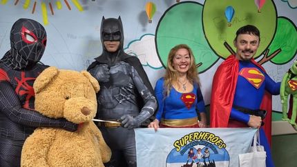 Para los voluntarios también fue un emotivo momento, a la espera de volver a repetir la visita.