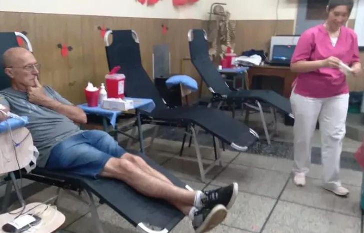 Para donar no hace falta sacar turno previo.