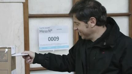 kicillof en las paso: pidio no quedarse en casa e ir a votar