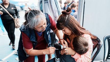 fiorito: controlaron la salud de cientos de vecinos en un megaoperativo
