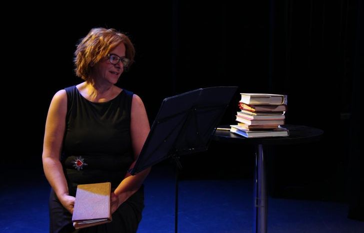 Flavia Pittella, en escena.