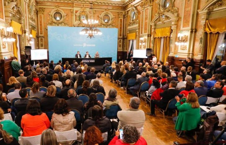 La presentación se hizo en la Casa de Gobierno de la Provincia.